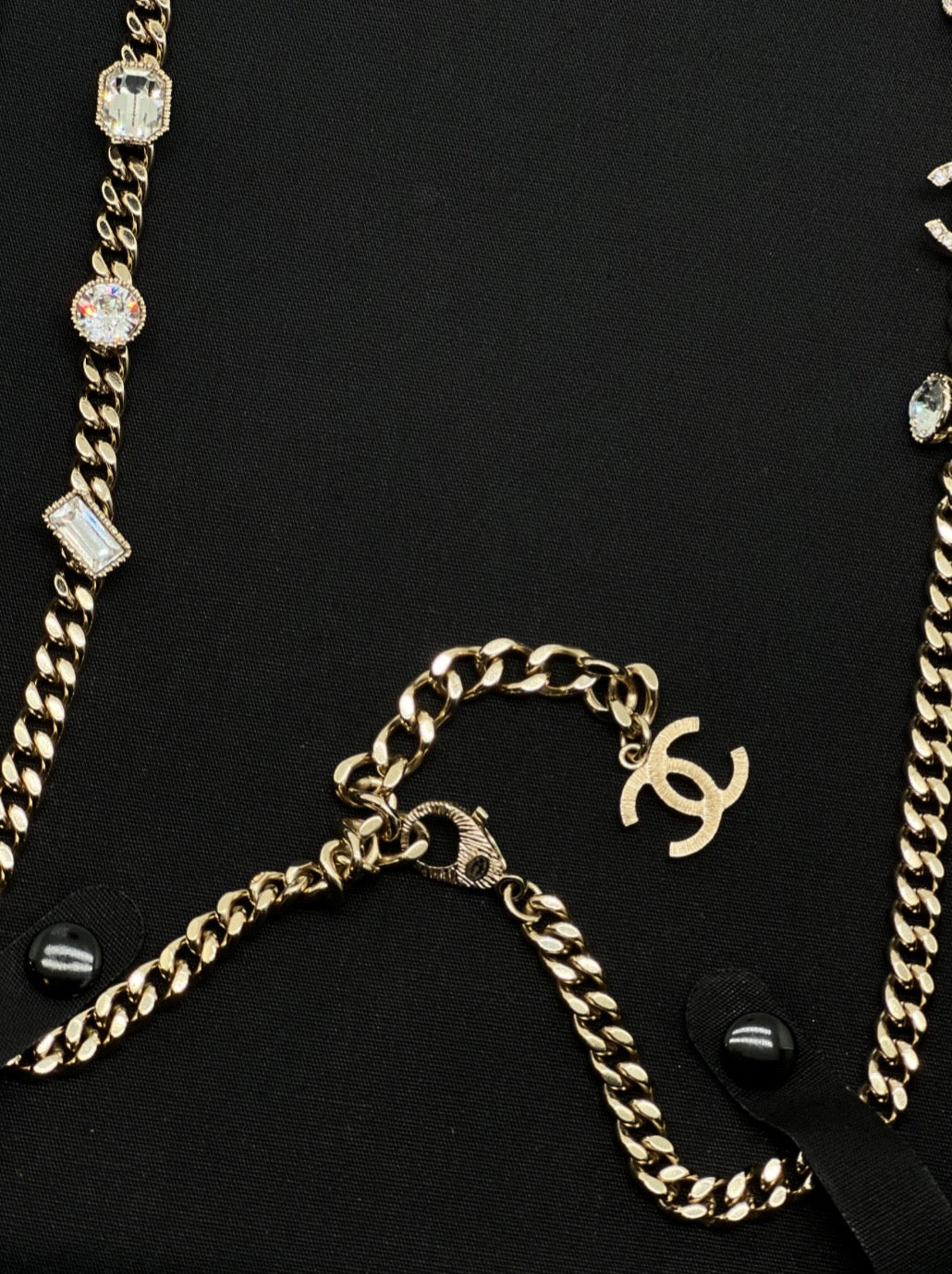 Chanel - Halskette Champagner