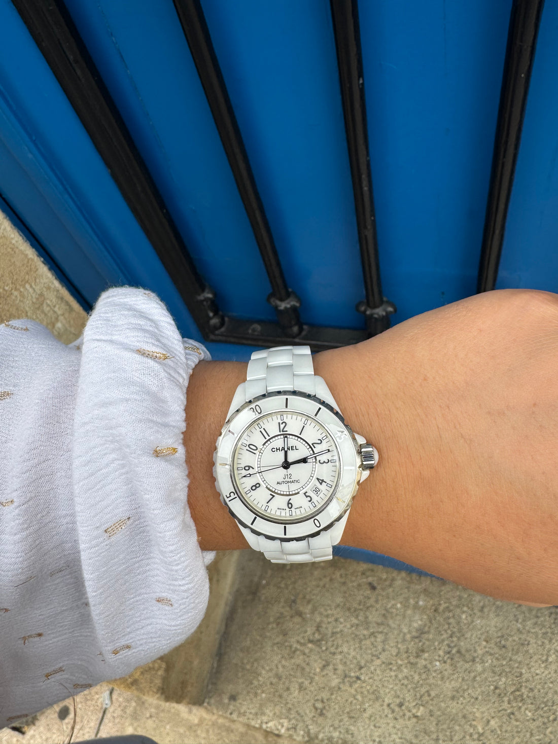 Chanel - Montre J.12 blanche
