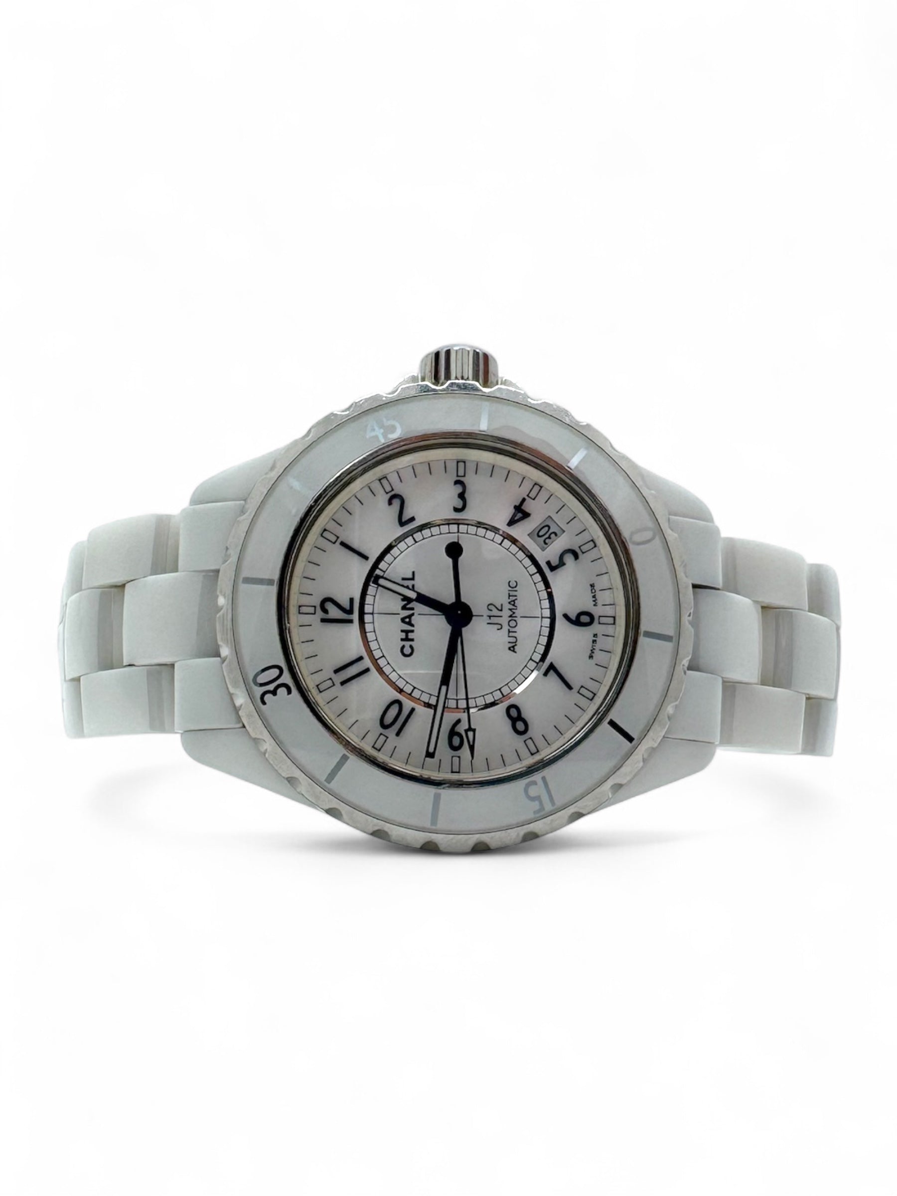 Chanel - Weiße J.12 Uhr
