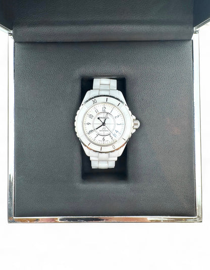 Chanel - Montre J.12 blanche