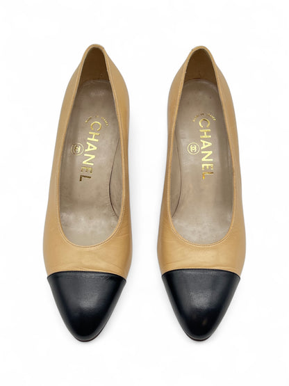 Chanel - Two-tone pumps Size 37