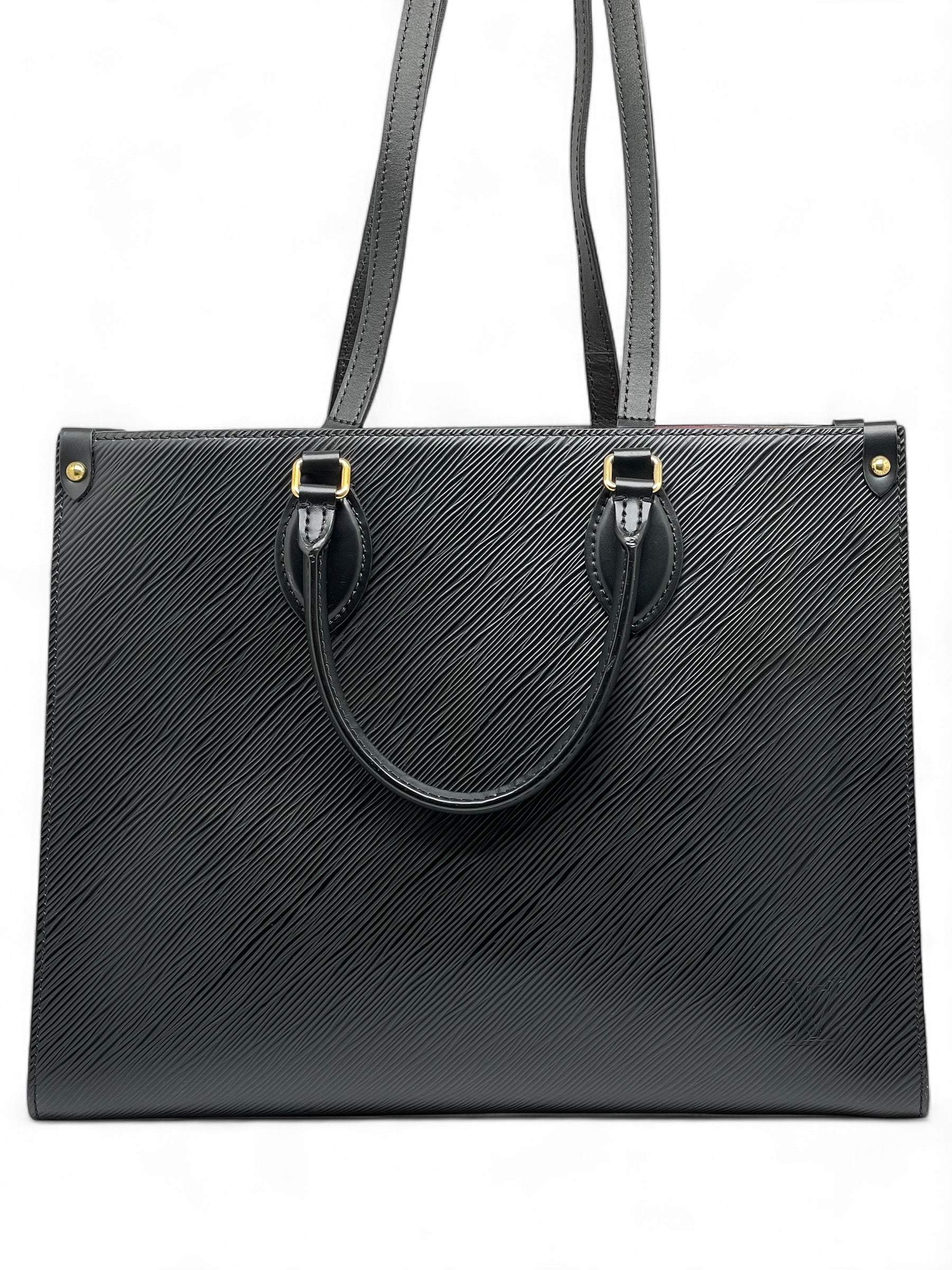 Louis Vuitton - Tasche On The Go MM Epi-Leder