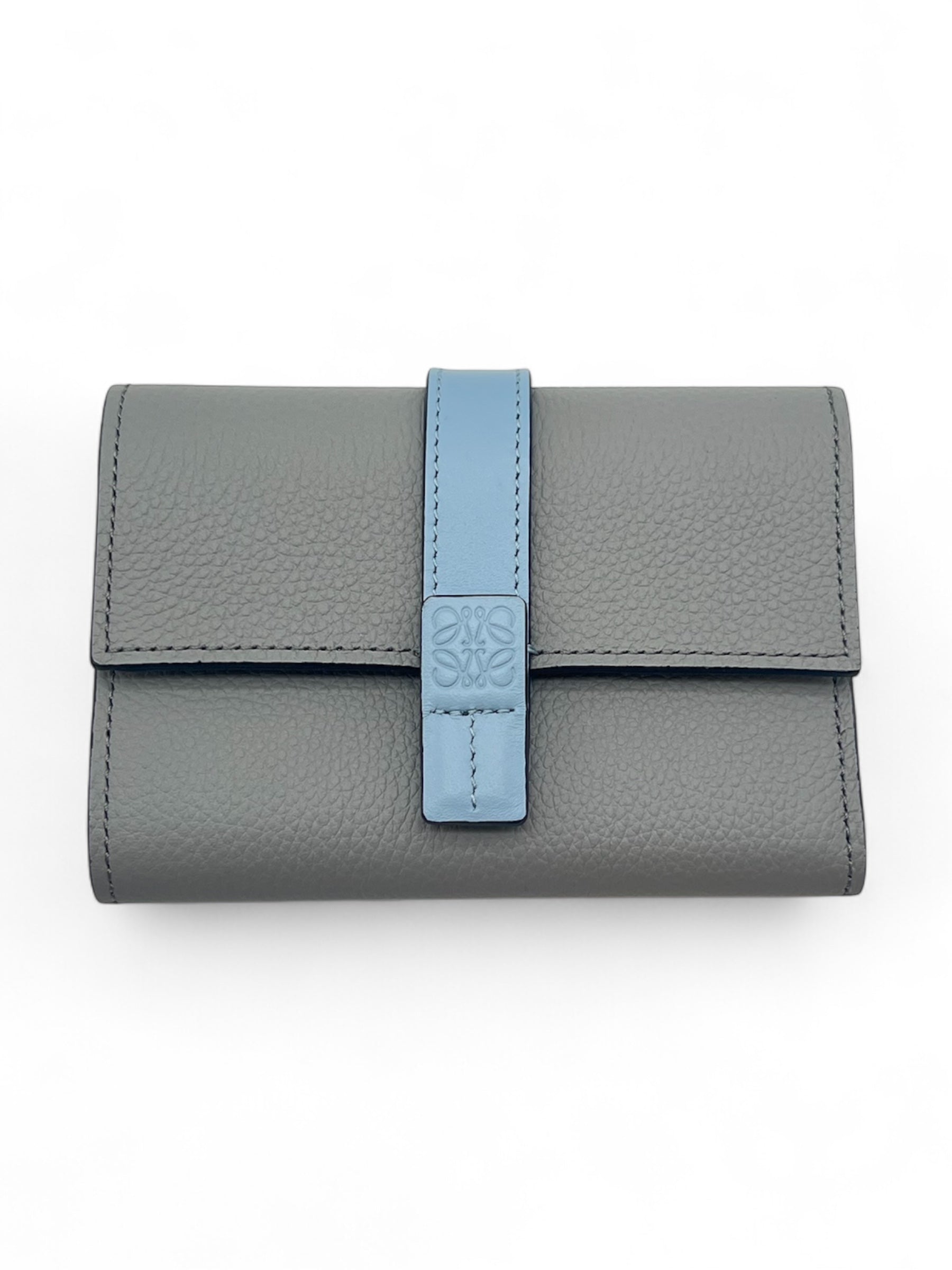 Loewe - Porte monnaie gris et bleu
