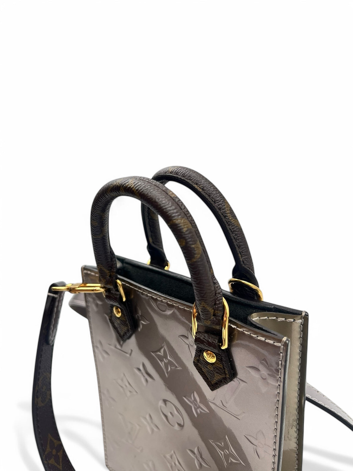 Louis Vuitton - Sac Vernis Monogramme beige