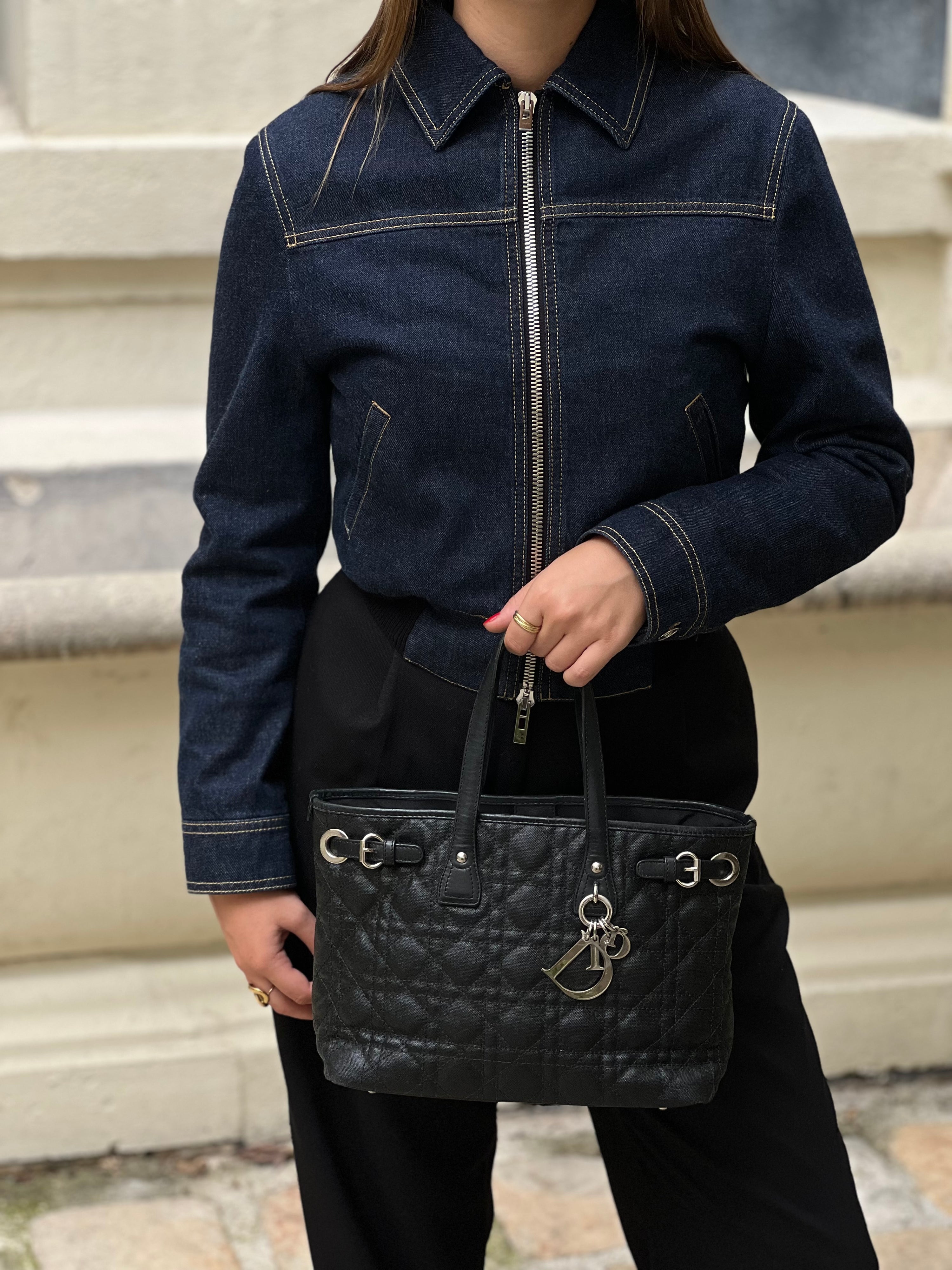 Dior - Tasche aus Segeltuch und Leder Paranea