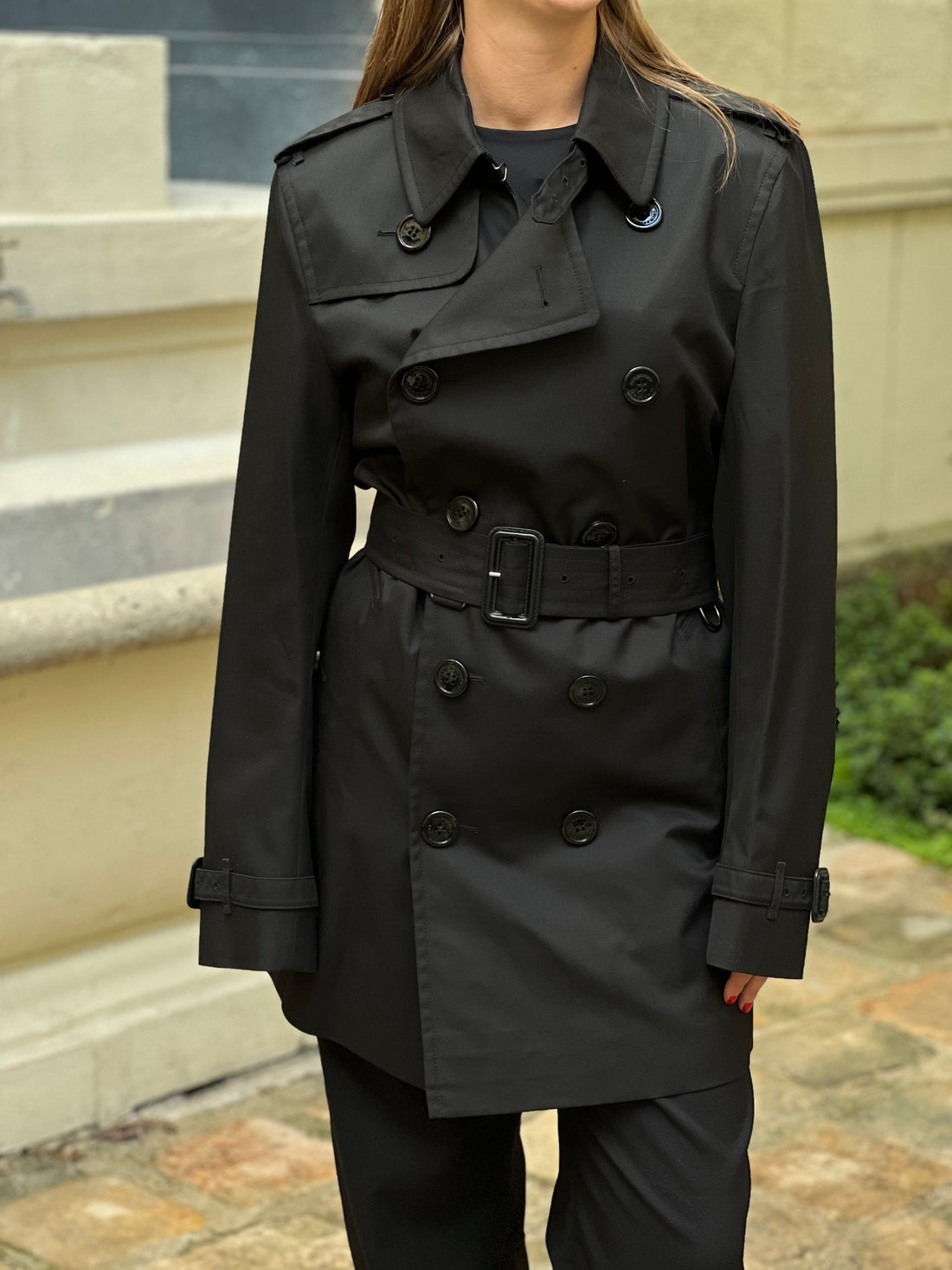 Burberry - Trench noir T48