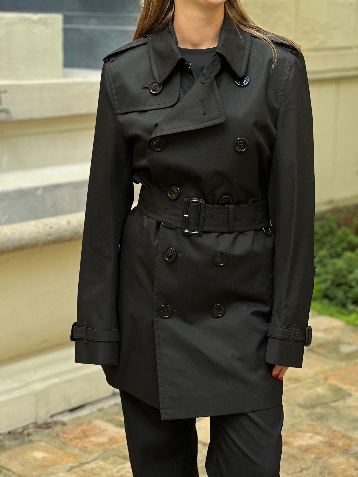 Burberry - Trench noir T48