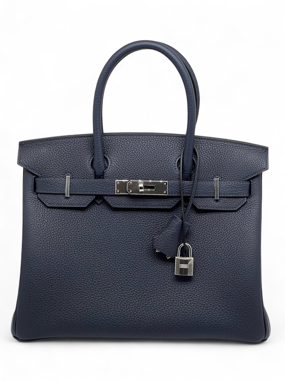 Hermès - Sac Birkin 30 Veau Togo Bleu nuit