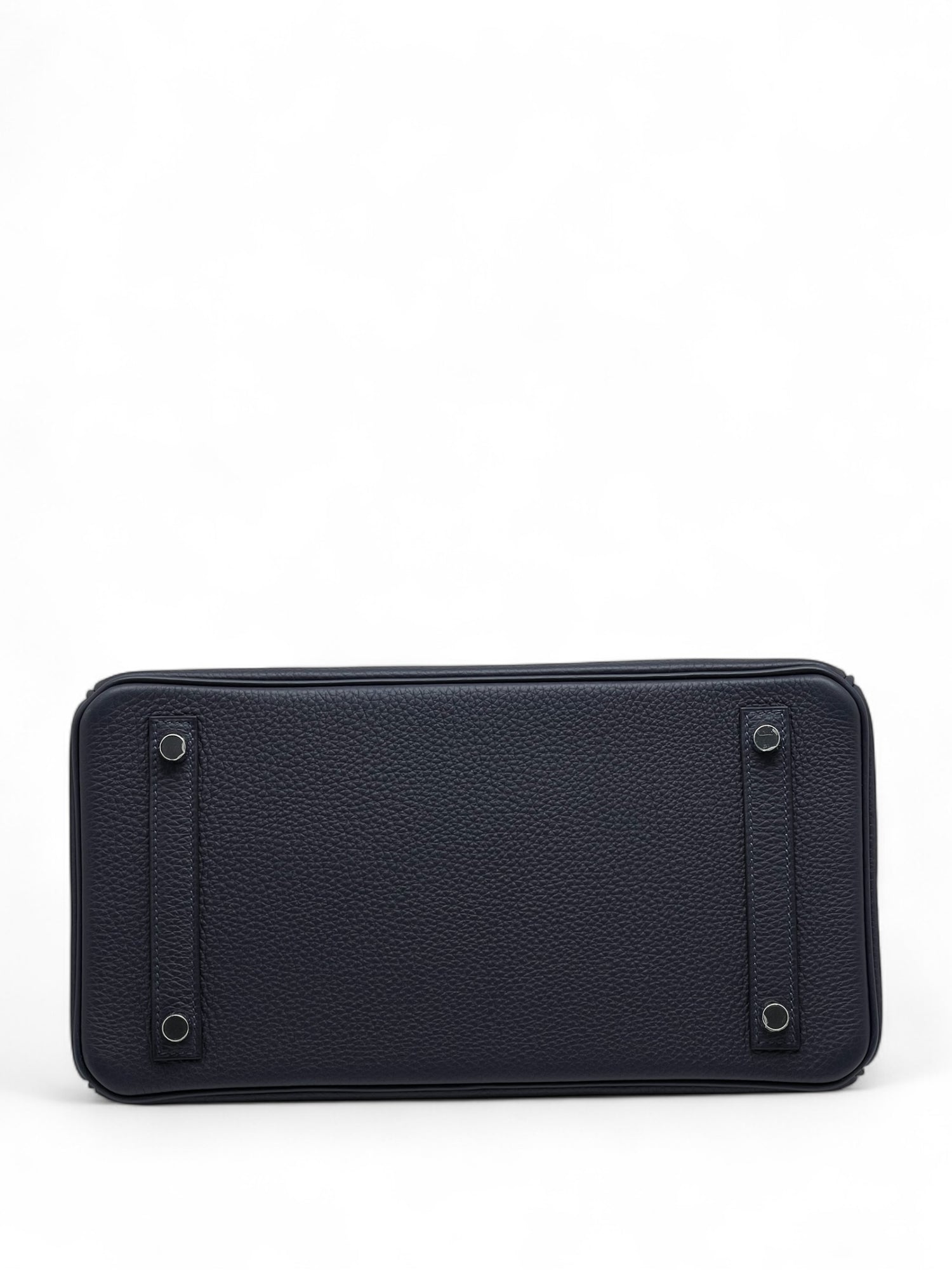 Hermès - Sac Birkin 30 Veau Togo Bleu nuit