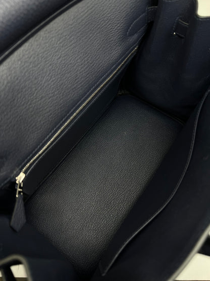 Hermès - Sac Birkin 30 Veau Togo Bleu nuit