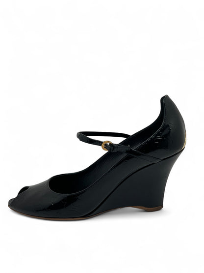 Louis Vuitton - Talons Compensés Monogram T37,5