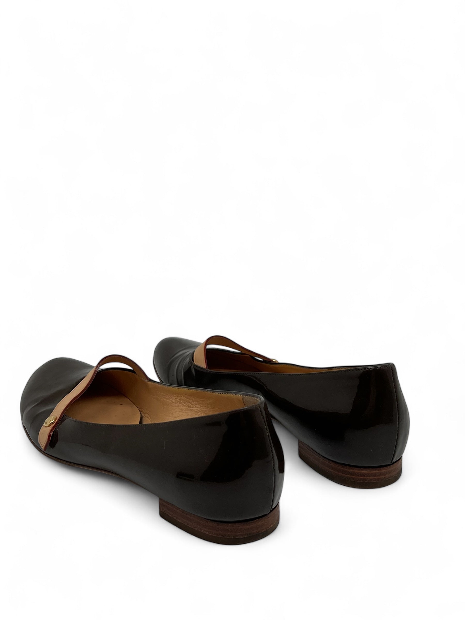 Louis Vuitton - Ballerinas mit Riemchen T38,5