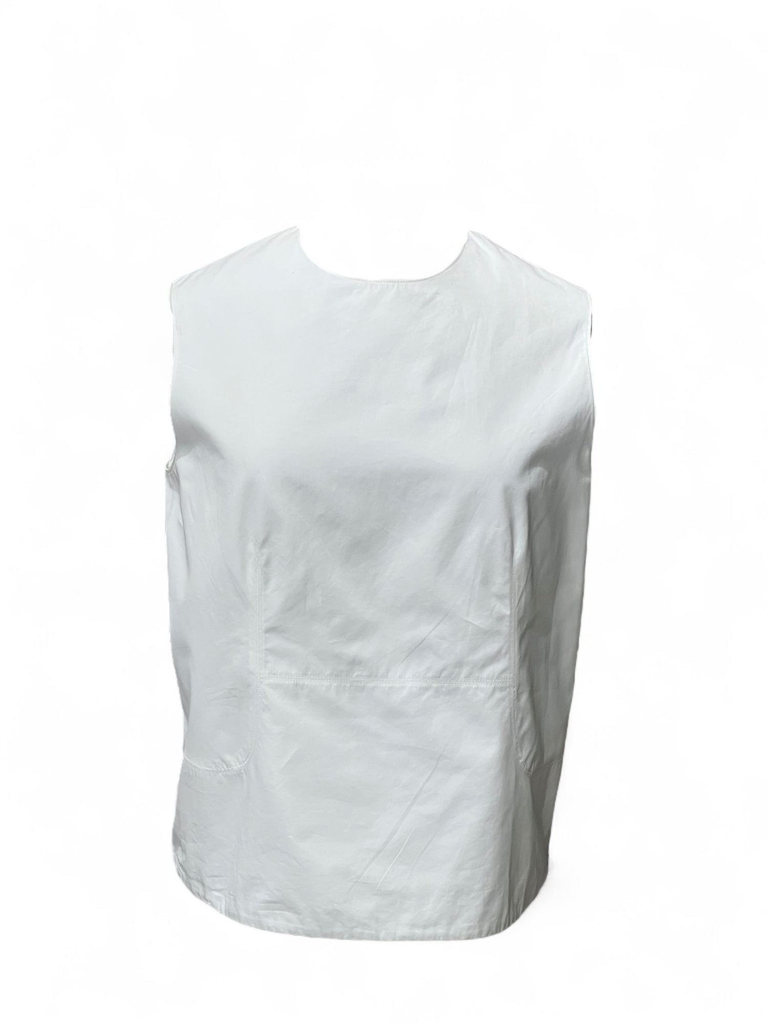 Hermès -  Blouse Blanche T36