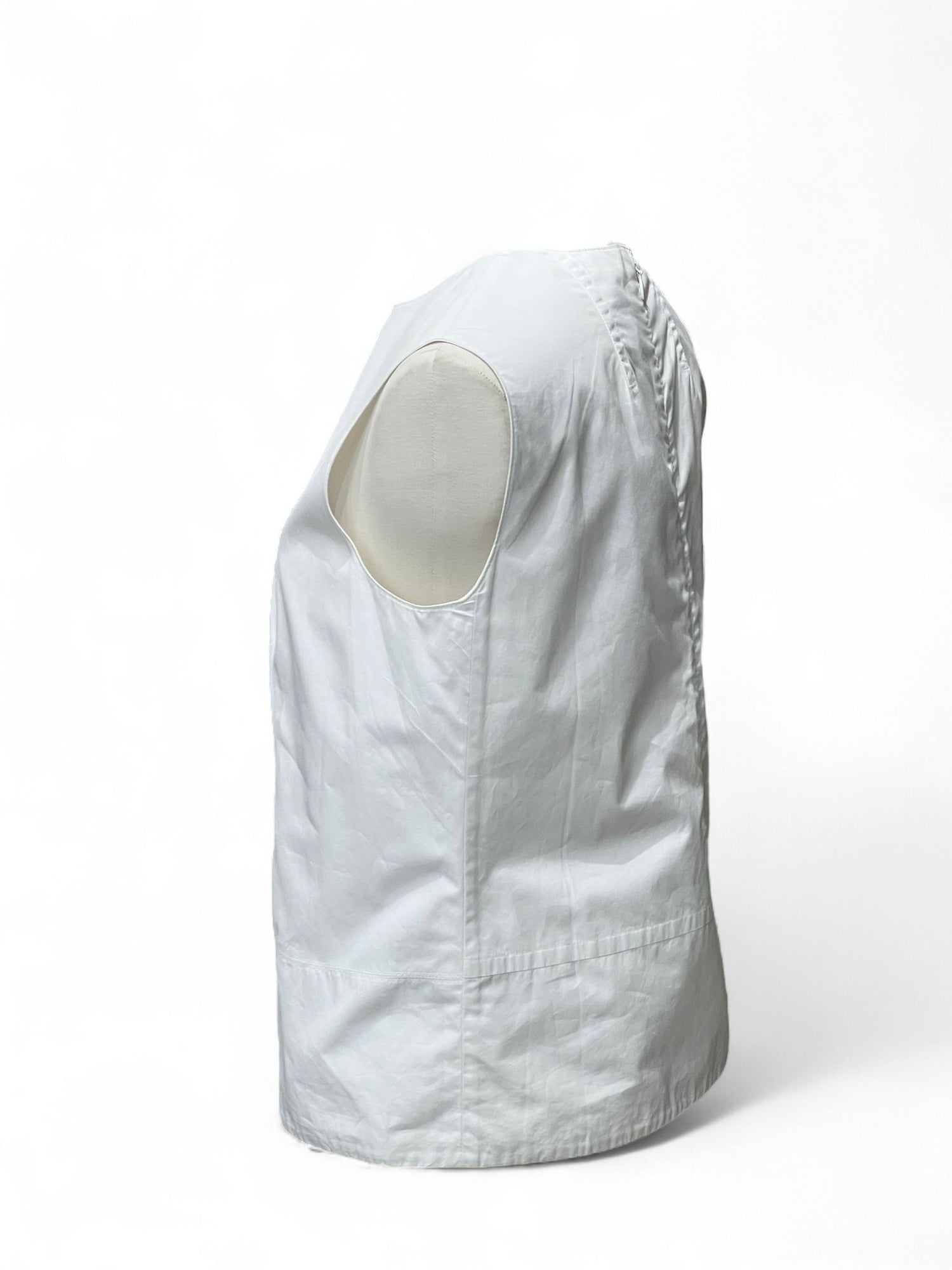 Hermès -  Blouse Blanche T36