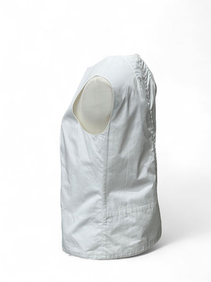 Hermès -  Blouse Blanche T36