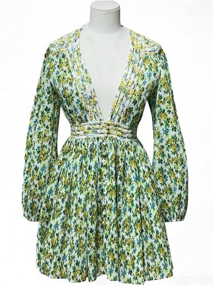 Zimmermann - Vestito con fiori T0