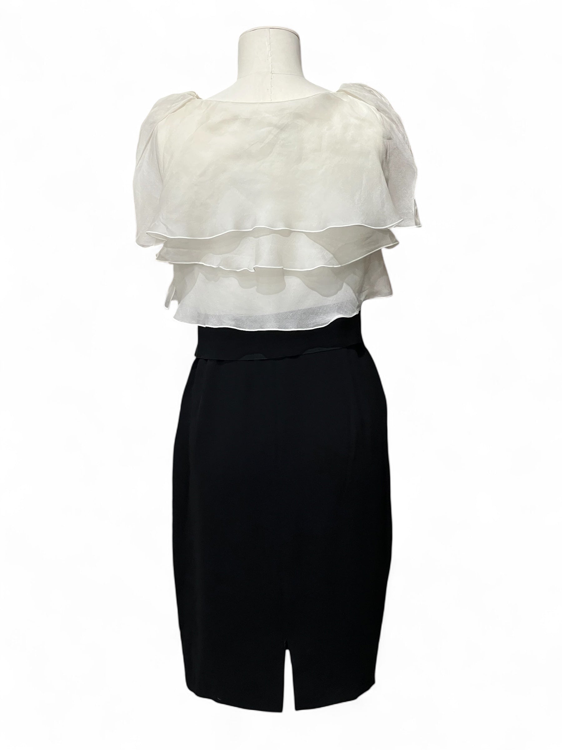 Max Mara -  Robe avec tulle T36