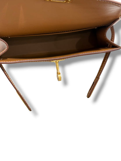 Hermès - Sac Kelly II sellier Mini Gold
