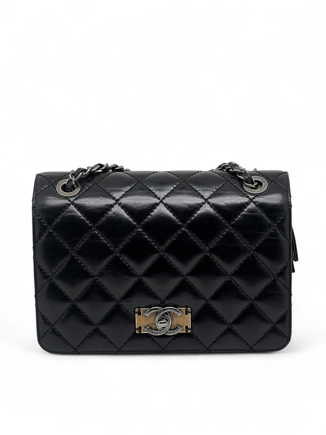 Chanel - Sac à rabat en cuir