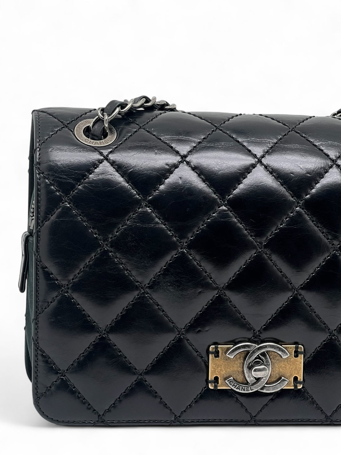 Chanel - Sac à rabat en cuir