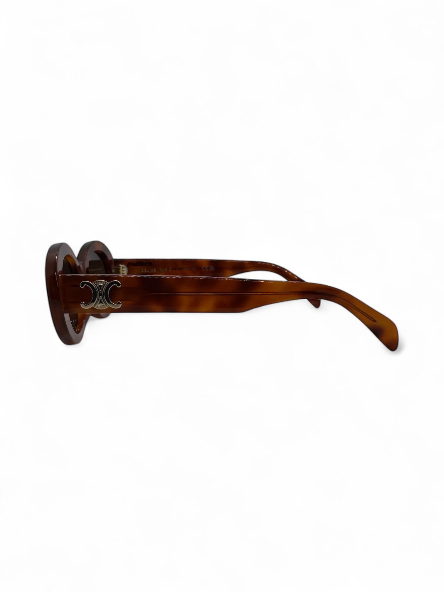 Céline - Triomphe Sonnenbrille mit Schildpattmuster