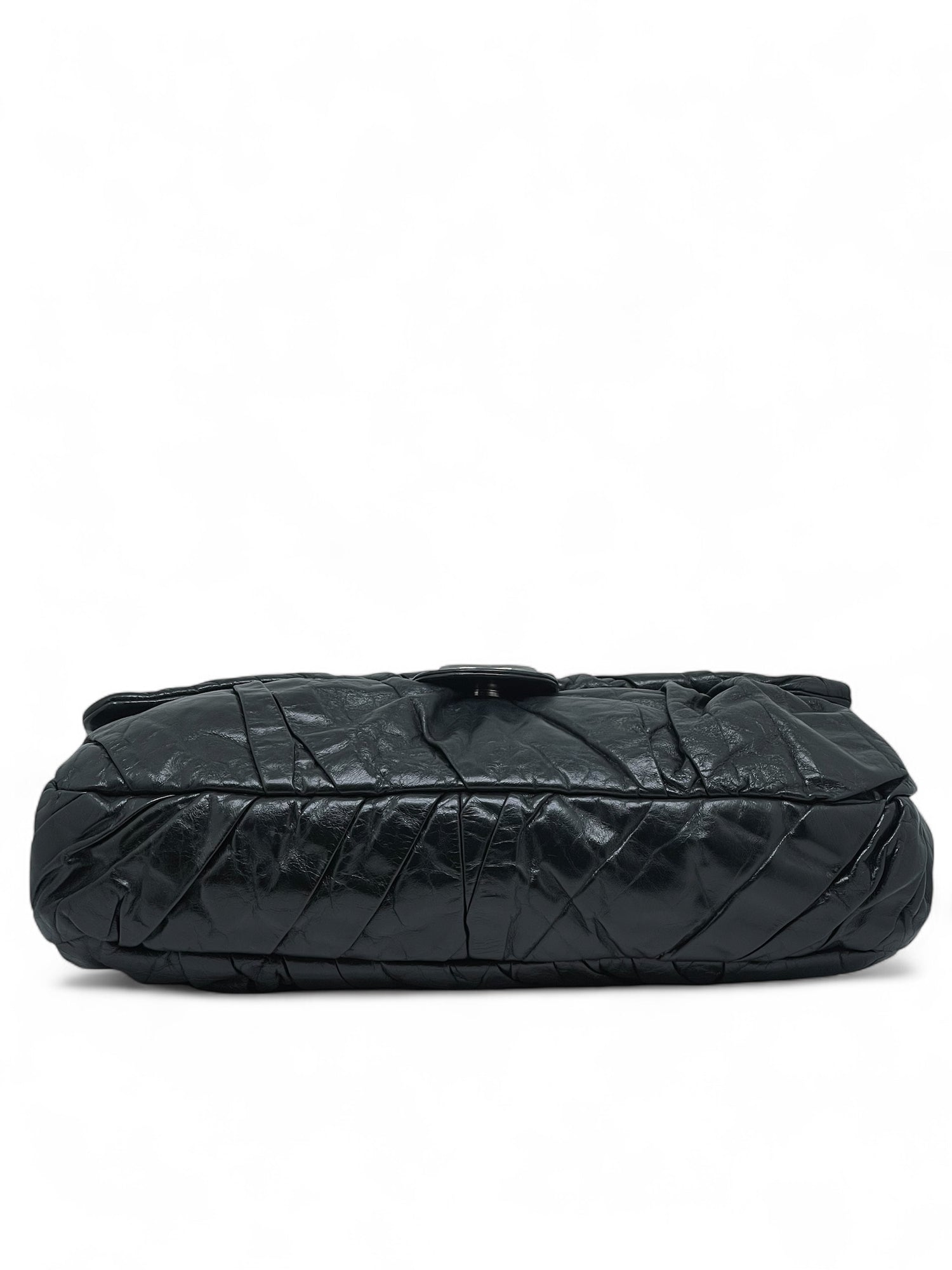 Chanel - Sac cuir plissé