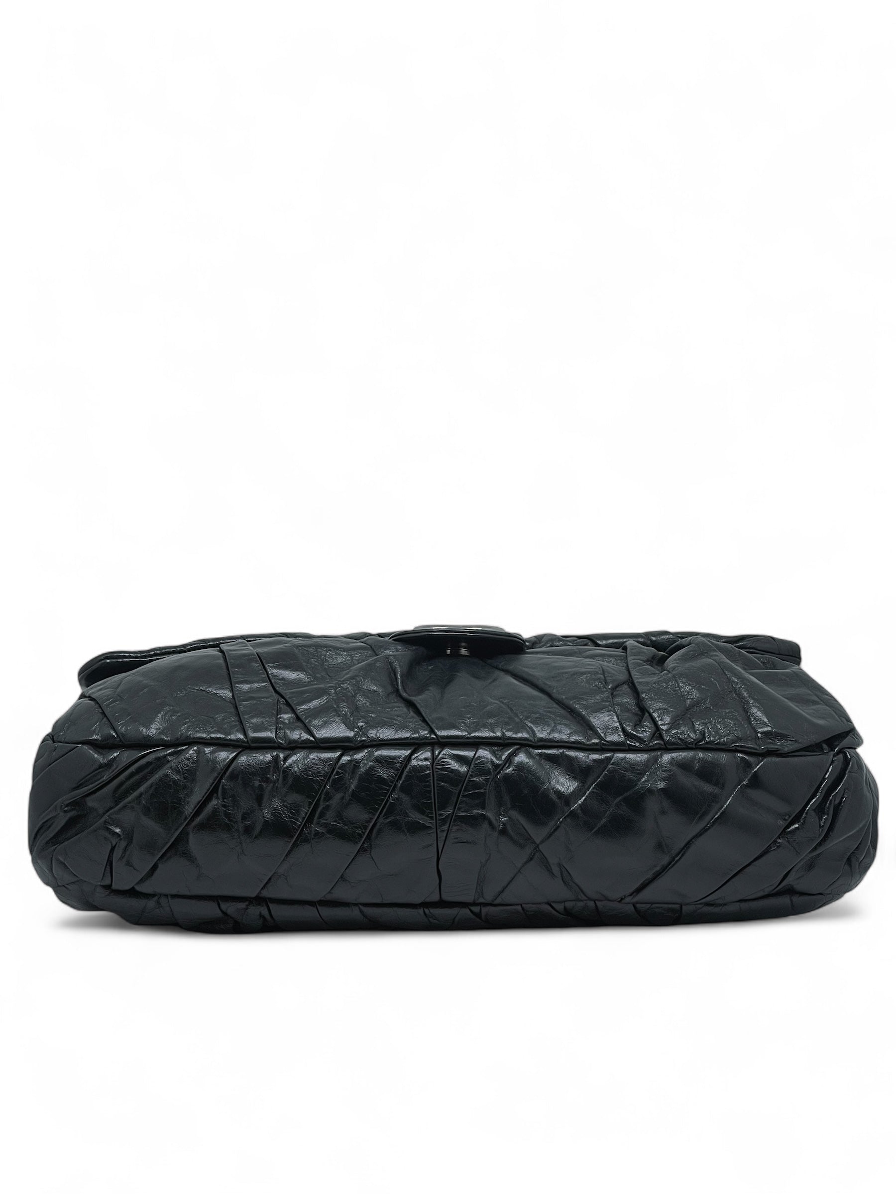 Chanel - Sac cuir plissé