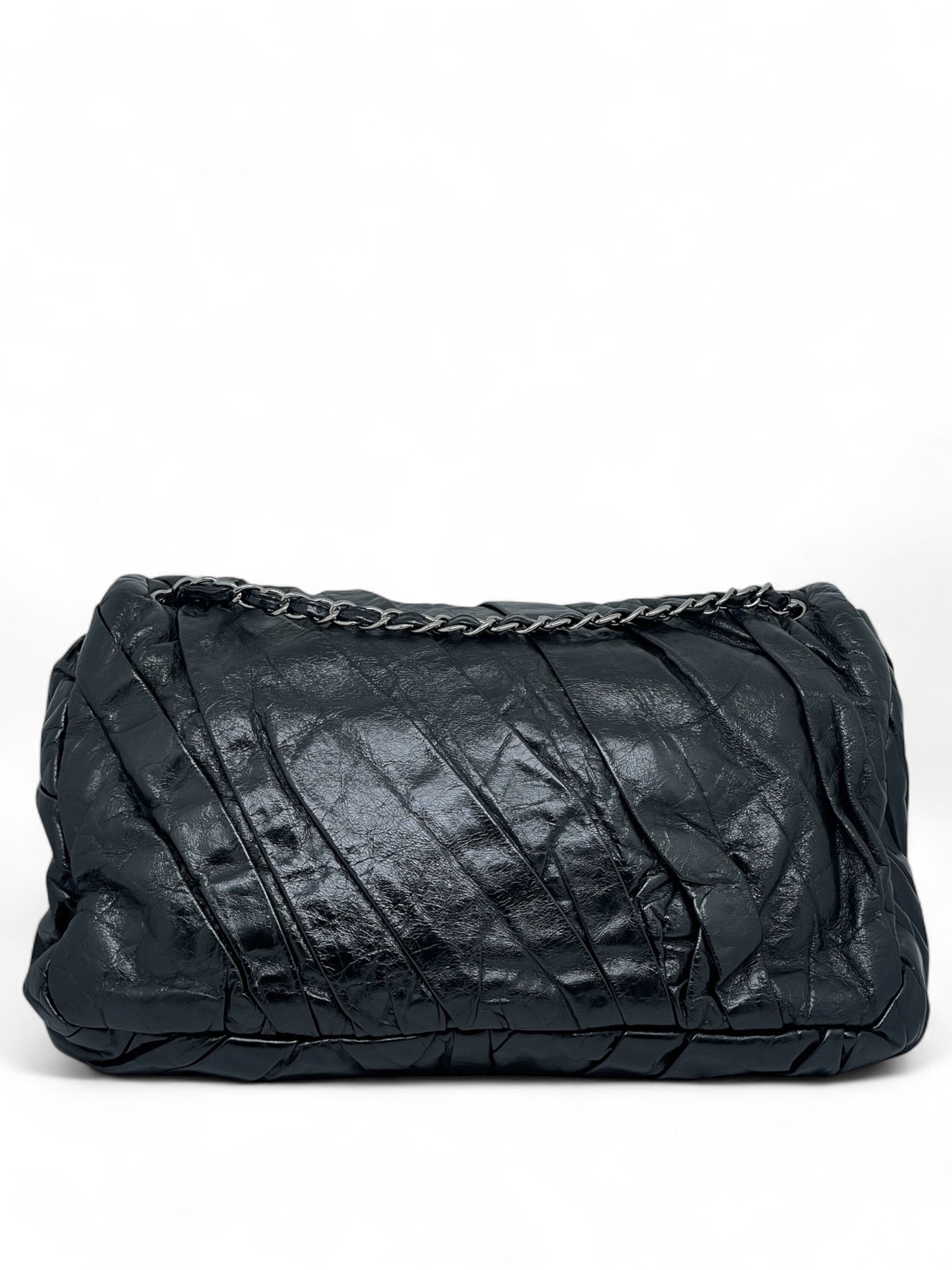 Chanel - Sac cuir plissé