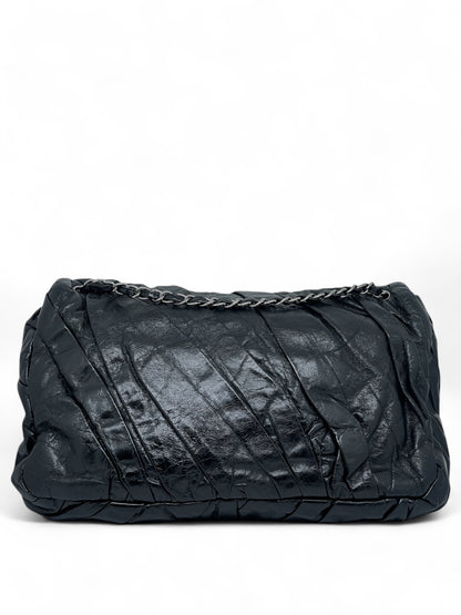 Chanel - Sac cuir plissé