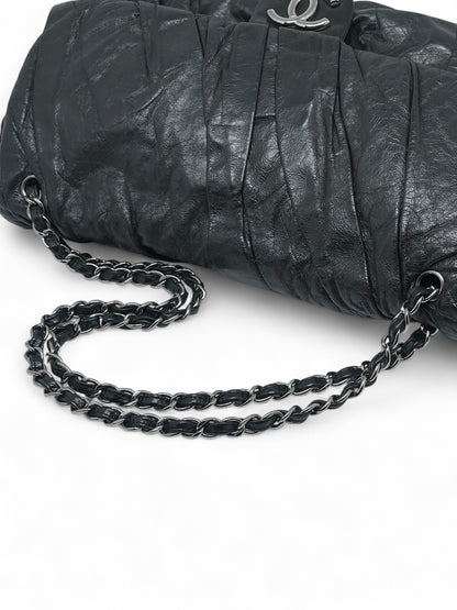 Chanel - Sac cuir plissé