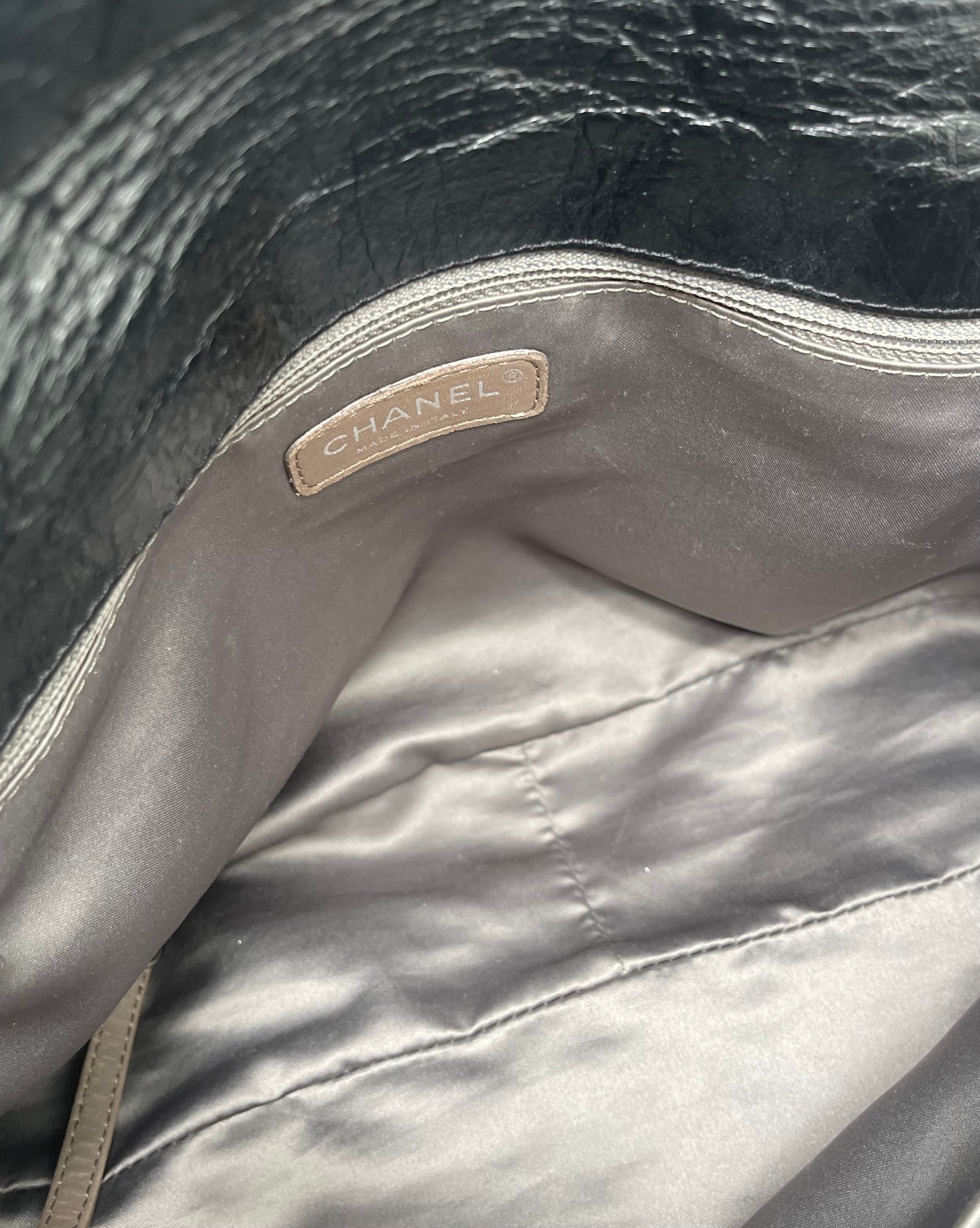 Chanel - Sac cuir plissé