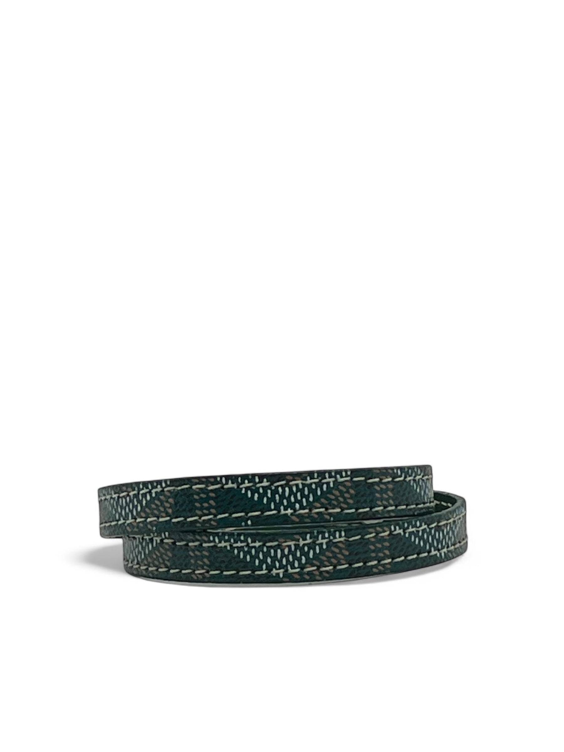 Goyard - Armband Grün doppelte Umwicklung