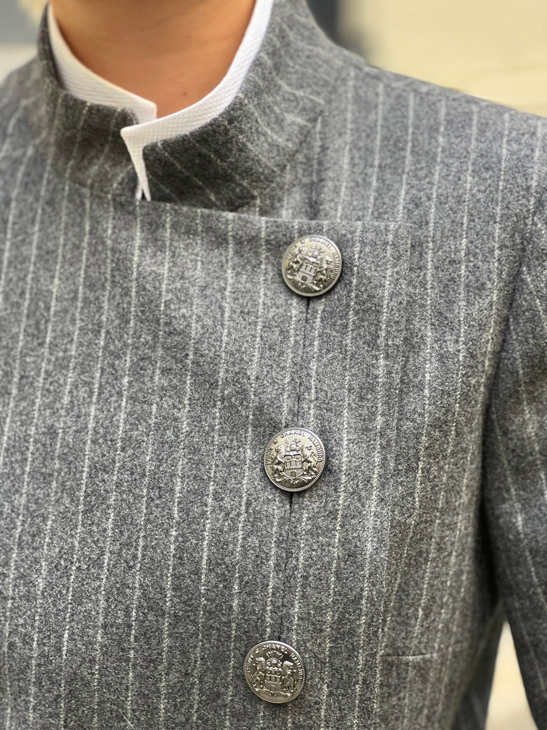 Chanel - Veste en laine T38