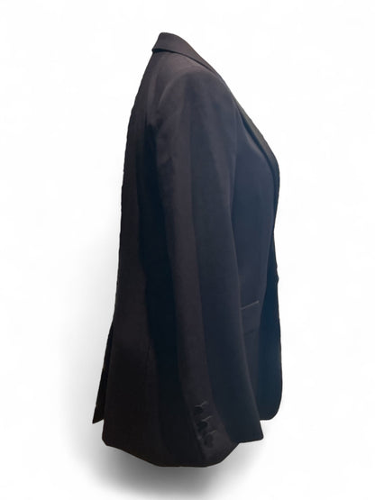 Saint Laurent - Blazer bleu marine et noir T36