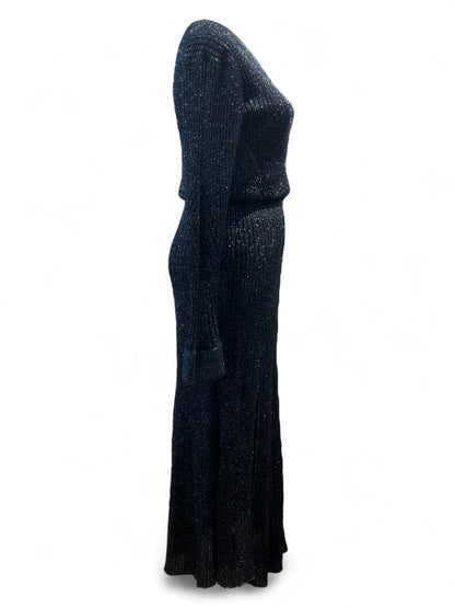 Chloé - Robe longue bleu T34/36
