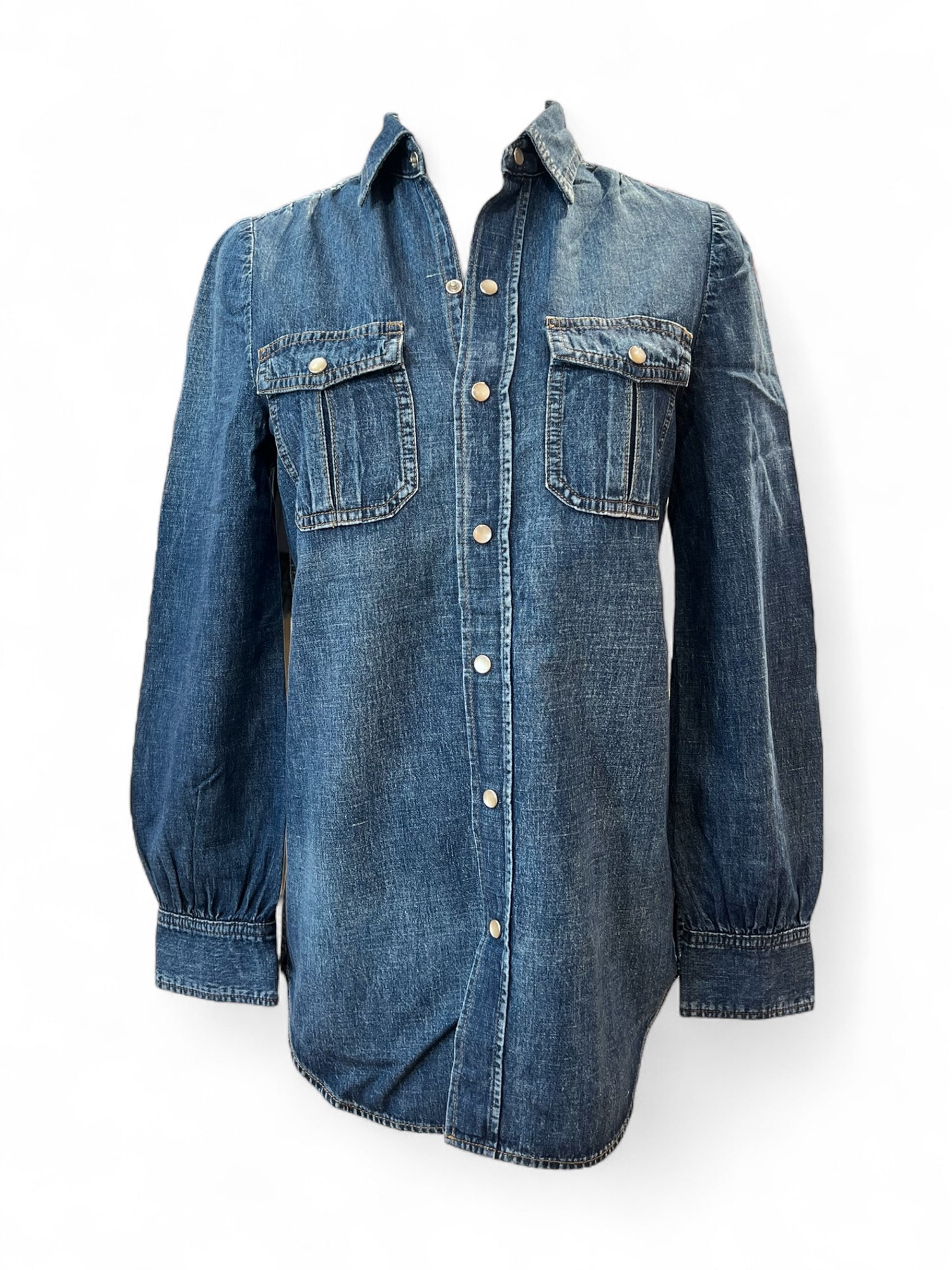 Saint Laurent - Chemise en denim T36