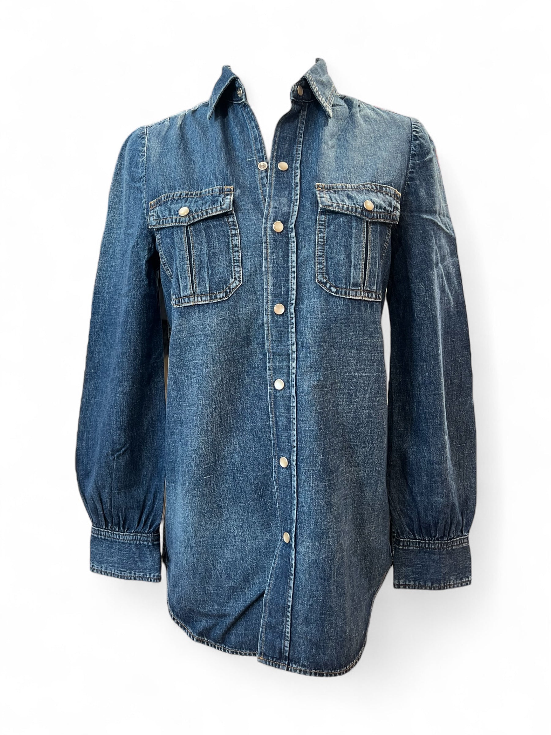 Saint Laurent - Jeanshemd T36