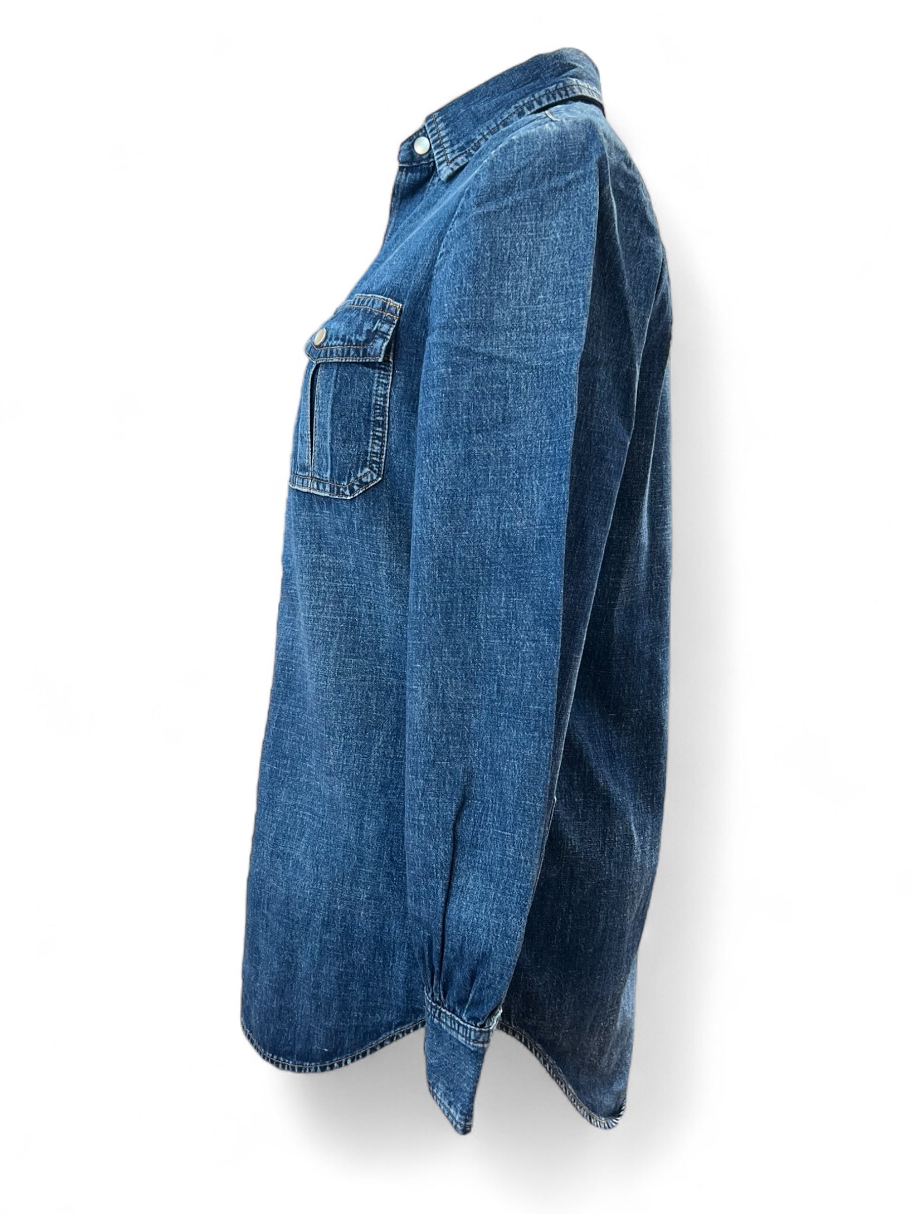 Saint Laurent - Jeanshemd T36
