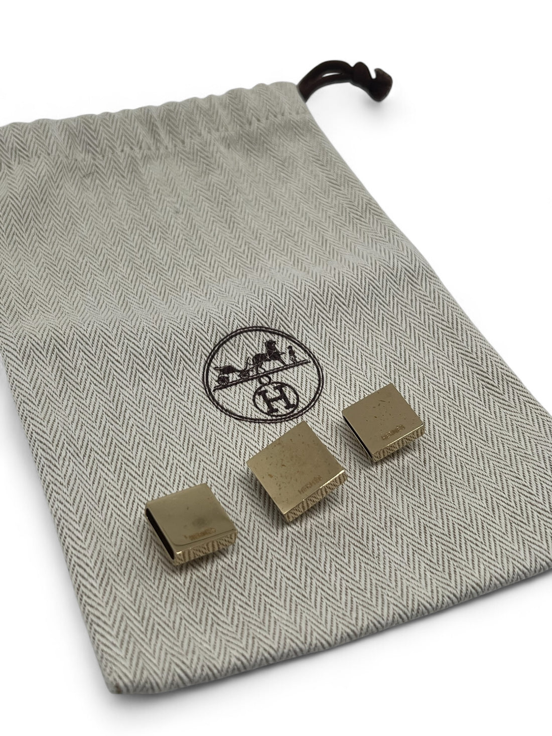 Hermès - Lot de trois anneaux de Twilly