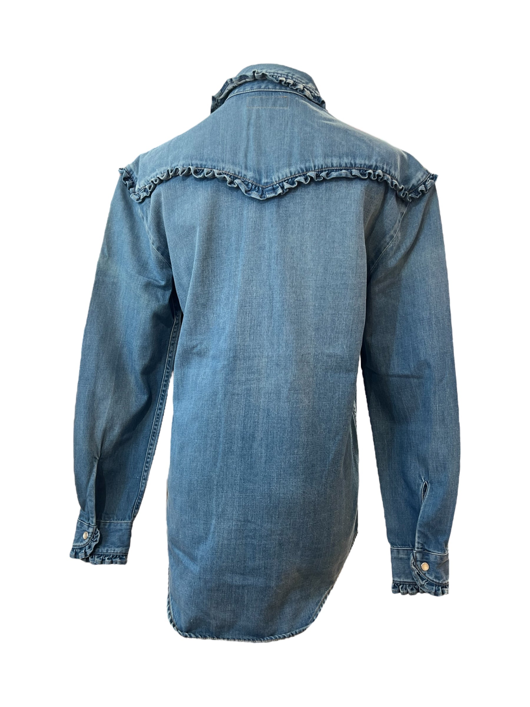 Saint Laurent - Jeanshemd T36