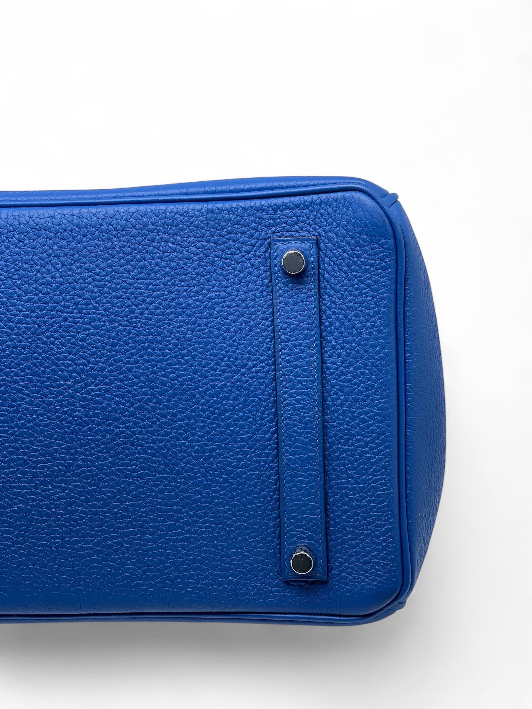 Hermès - Borsa Birkin 35 Bleu France