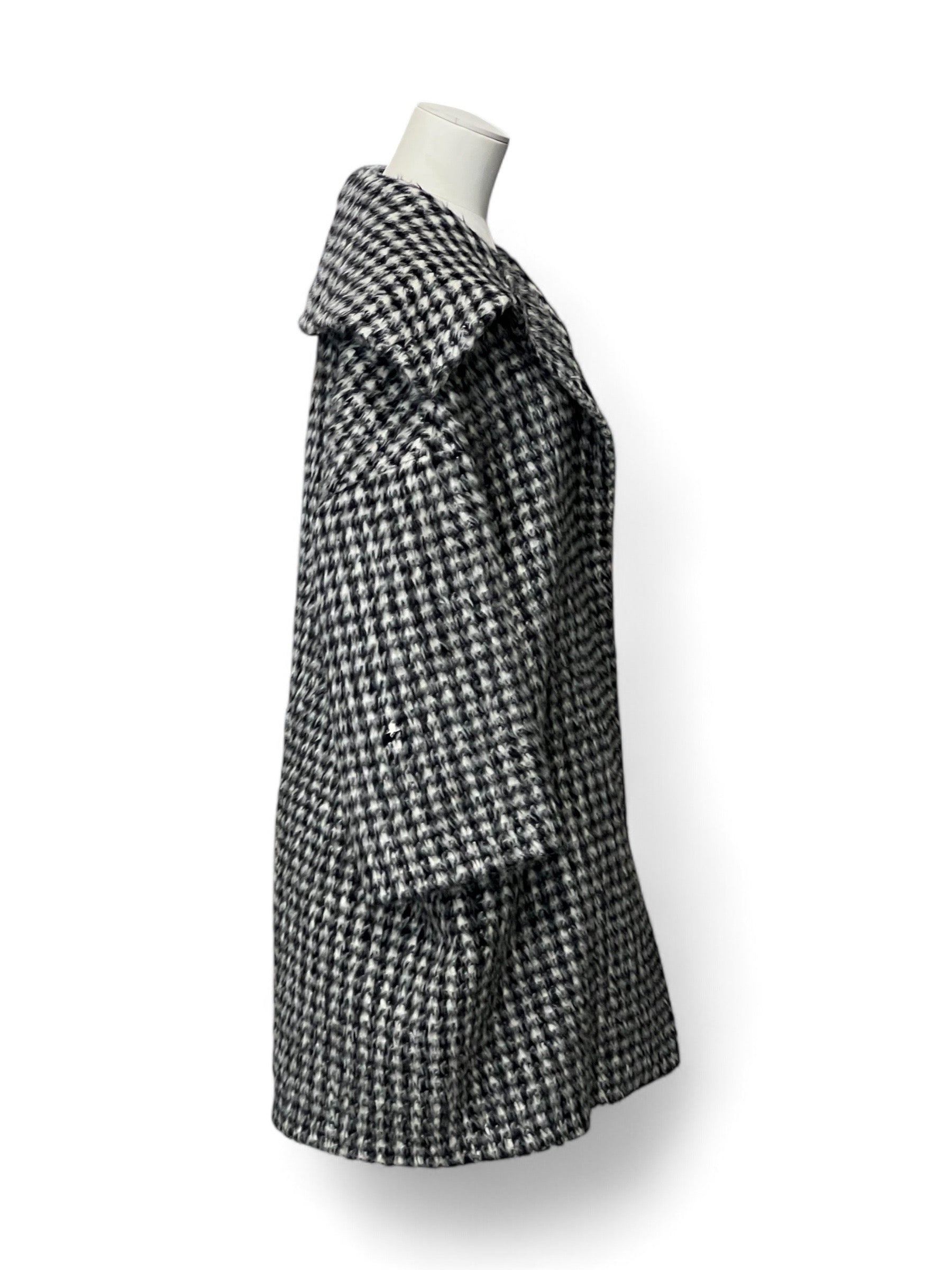 Max Mara S - Cappotto motivo pied de poule T36