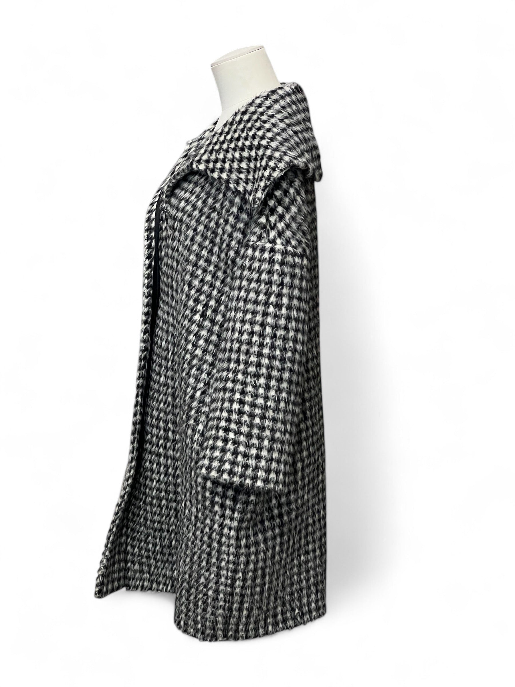 Max Mara S - Cappotto motivo pied de poule T36
