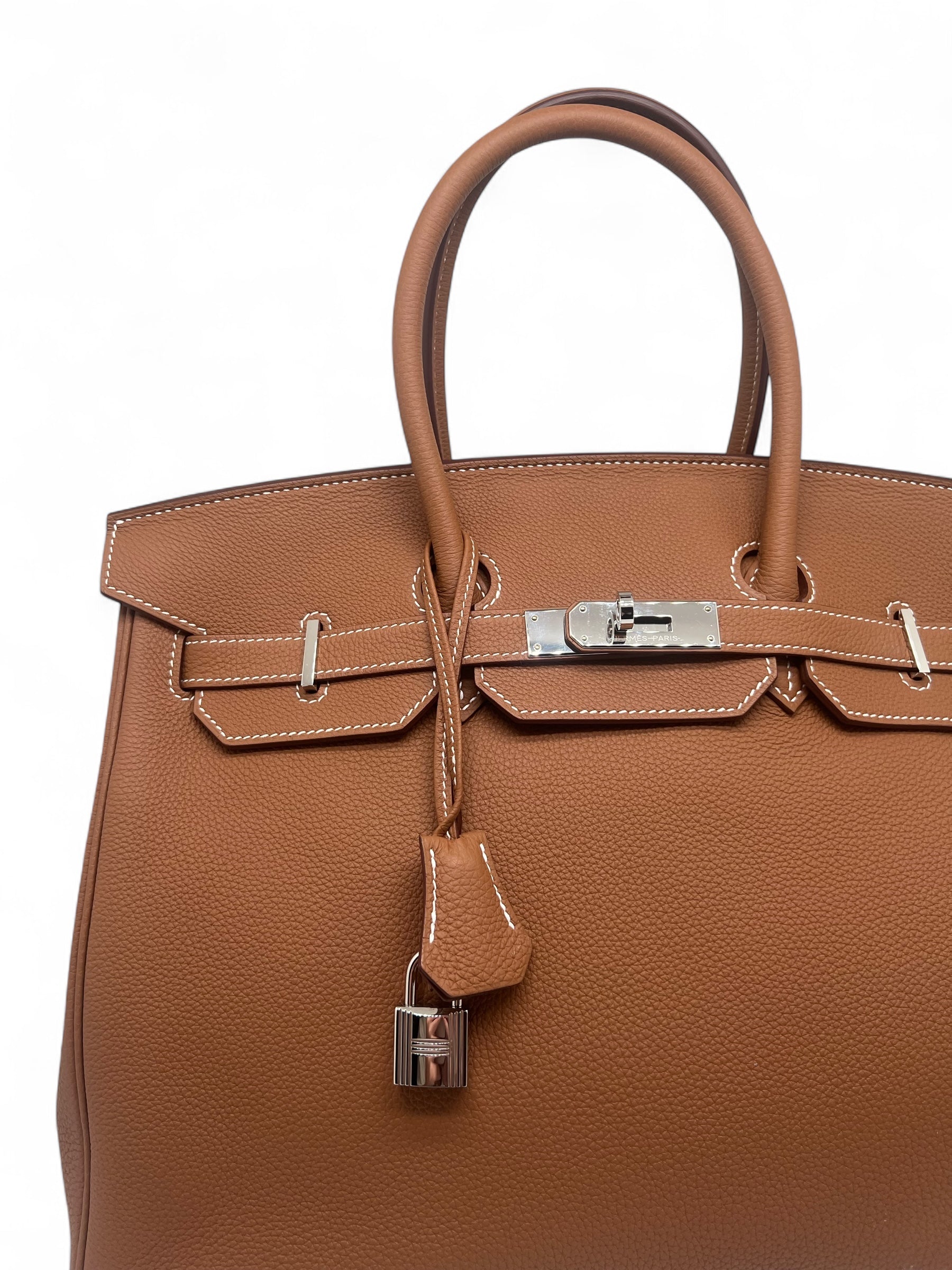 Hermès - Sac Birkin 35 Togo Gold