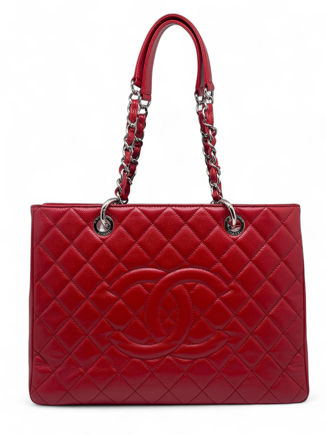 Chanel - Sac Shopping GST rouge