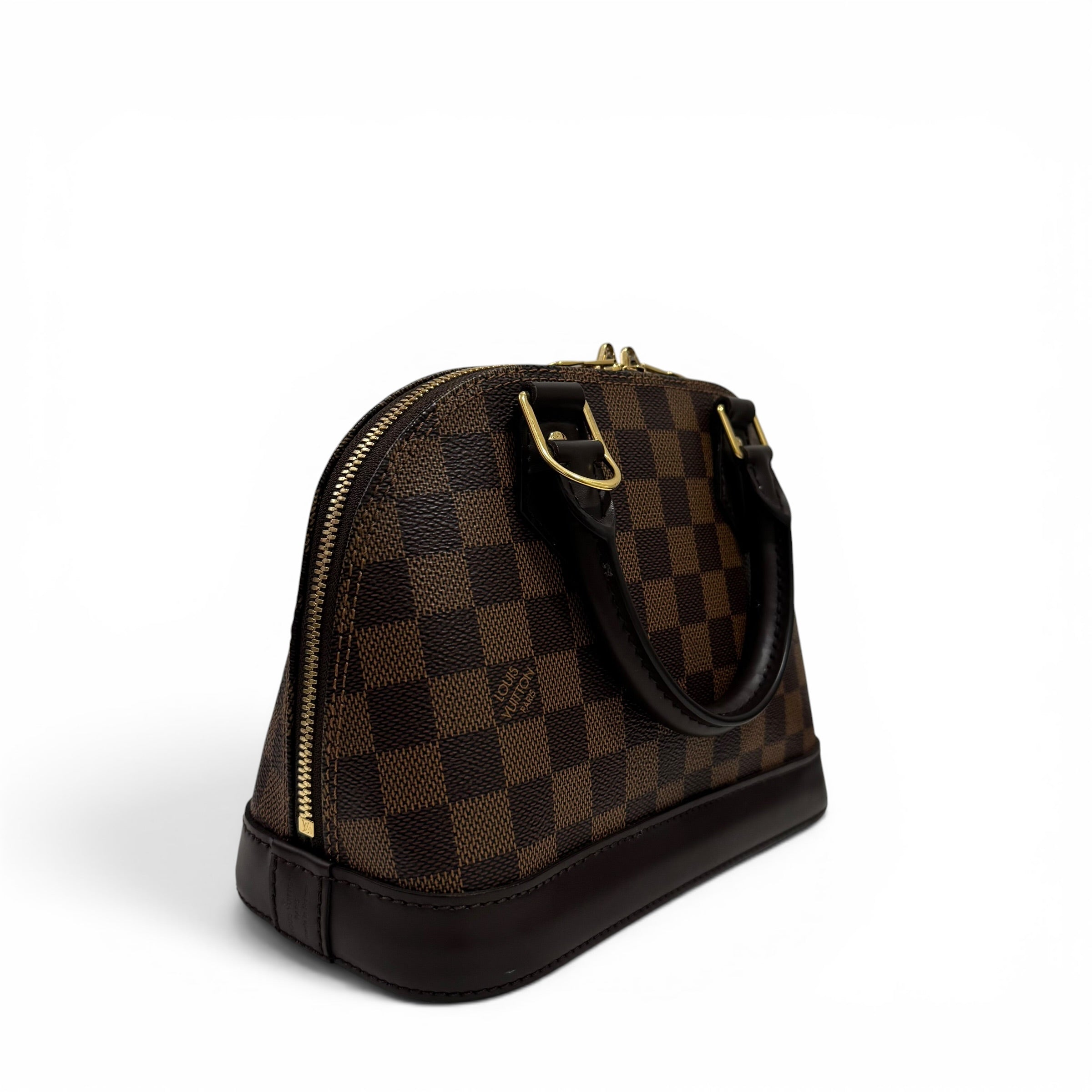 Louis Vuitton - Sac BB Alma damier ébène