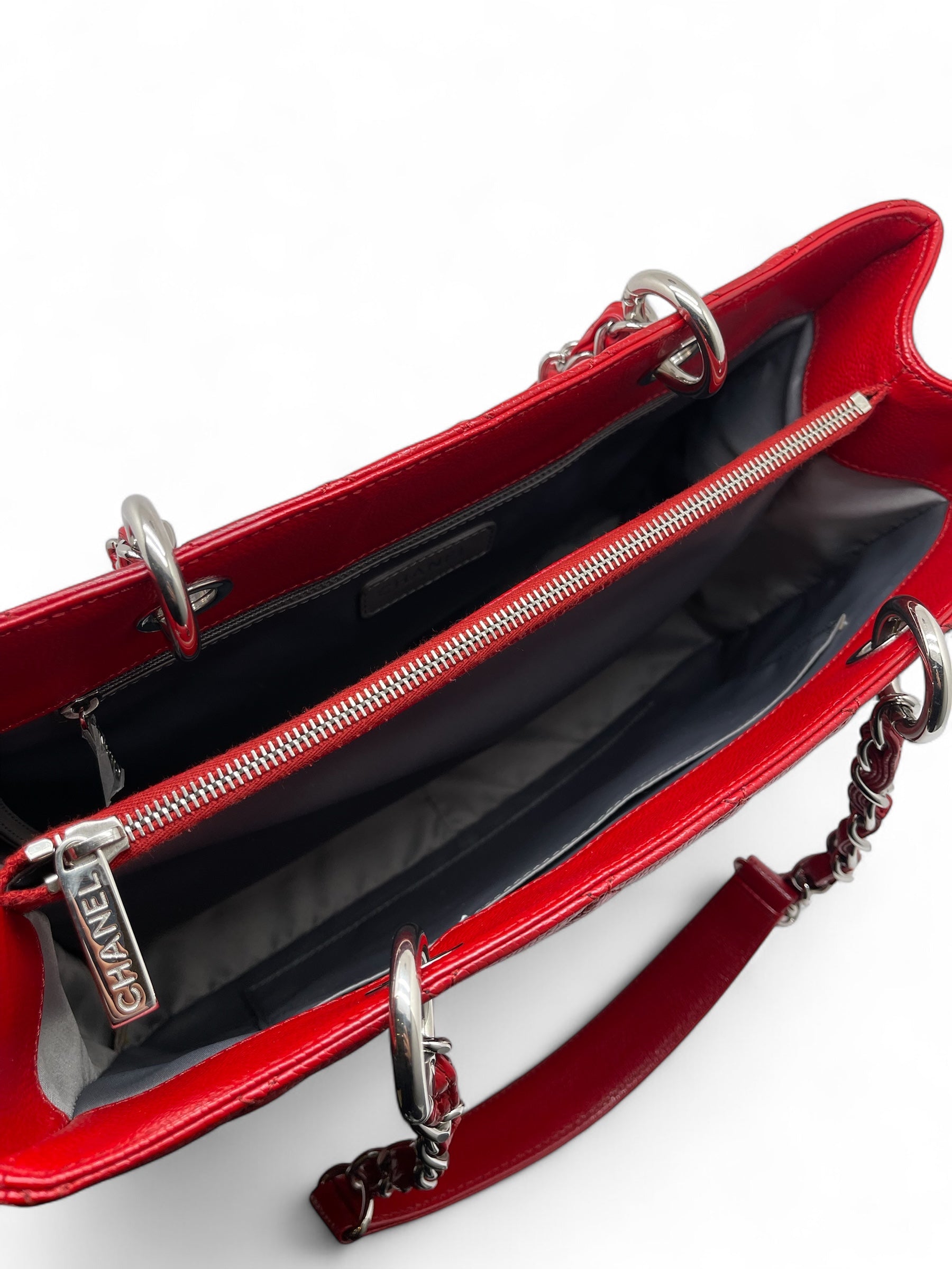 Chanel - Sac Shopping GST rouge