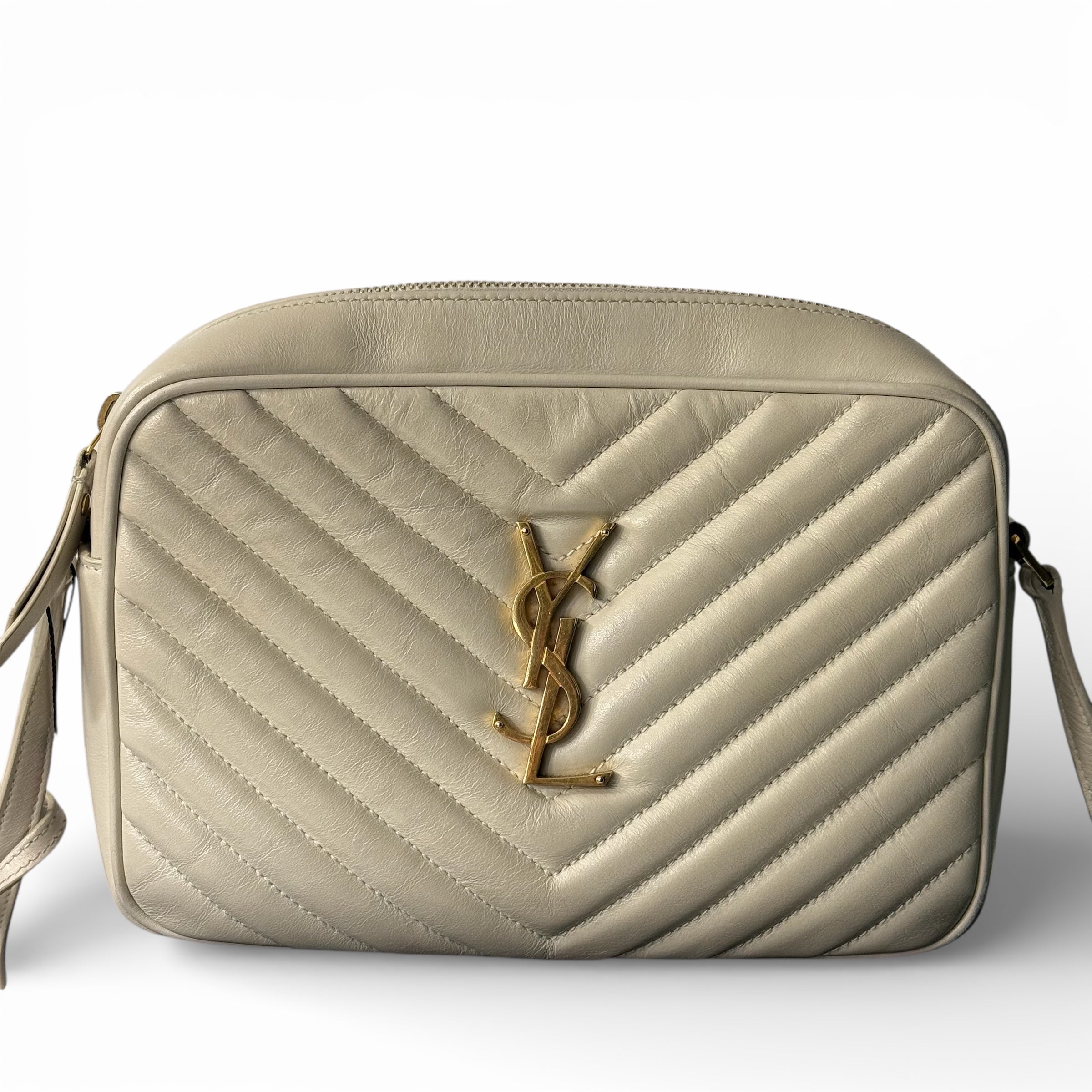 Saint Laurent - Lou quilted leather bag