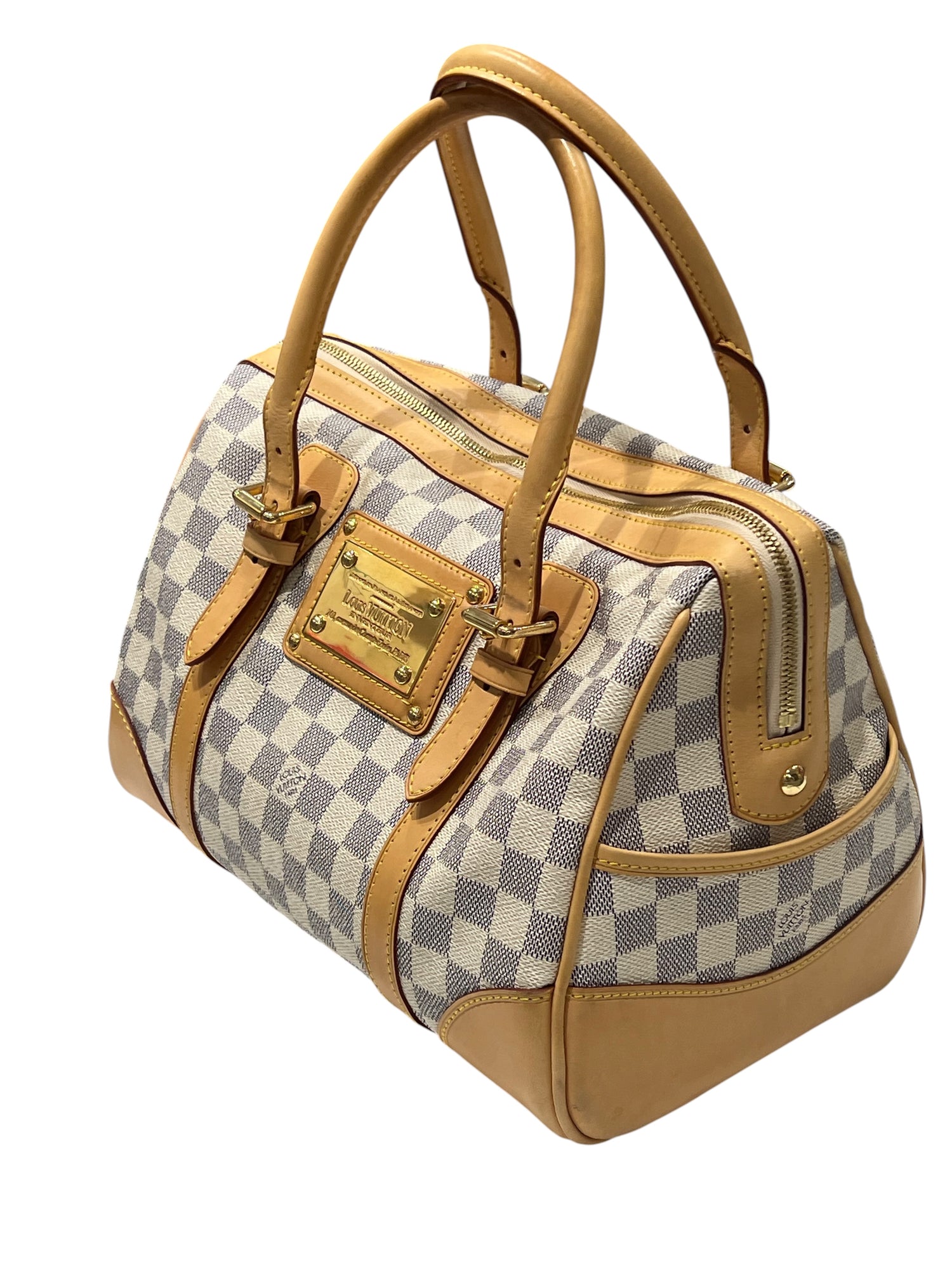 Louis Vuitton - sac Berkeley toile damier azur