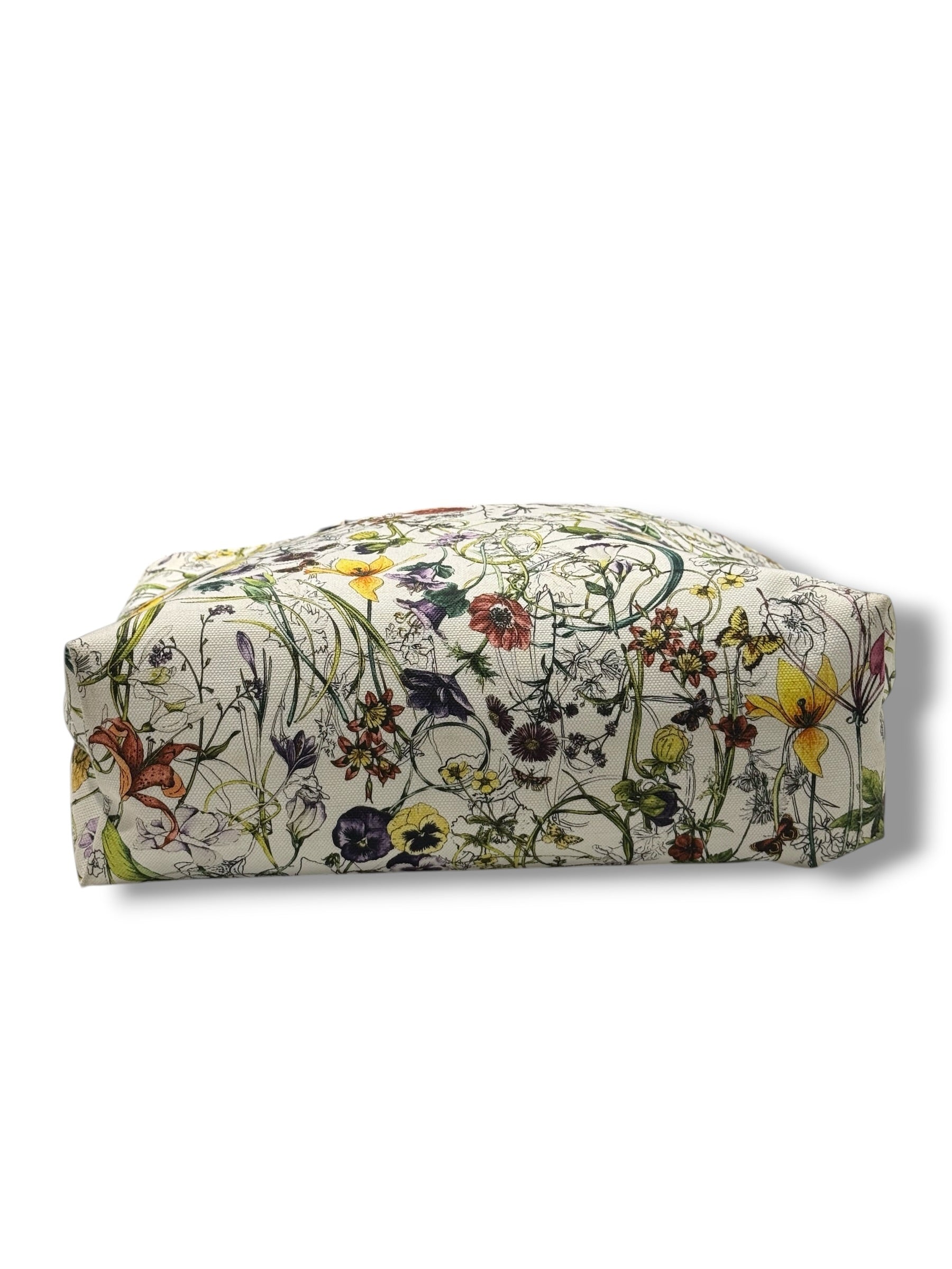 Gucci - Cabas toile Flowers MM